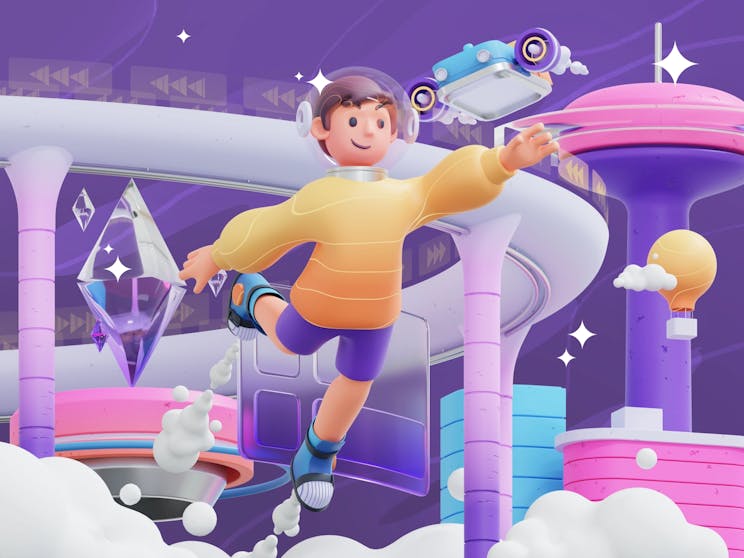 metaverse illustration